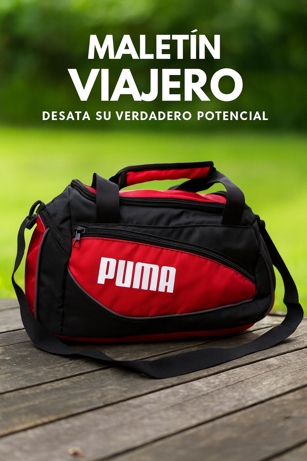 GUAYERA VIAJERA PUMA 45X35CM PEQUEÑA